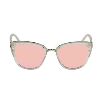 Ocean Sunglasses18113-4_CATEYE_TRANSPARENTSILVER-PINK-1